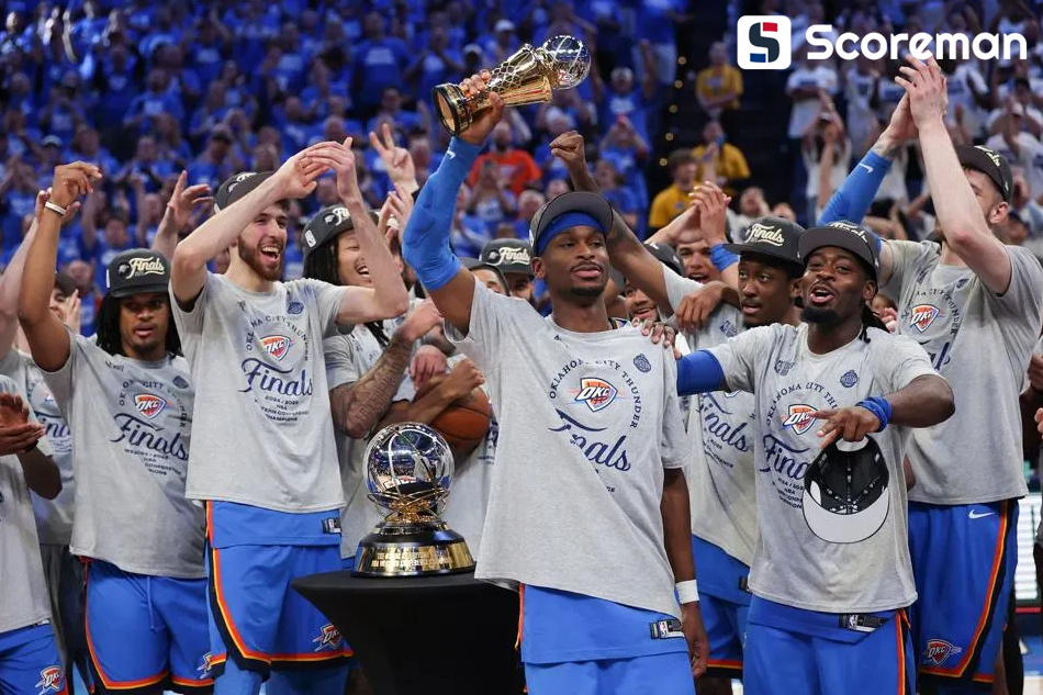 NBA ‘OKC’, 13년 만에 ‘파이널’